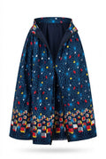The MARA NOIR Draped Statement Skirt