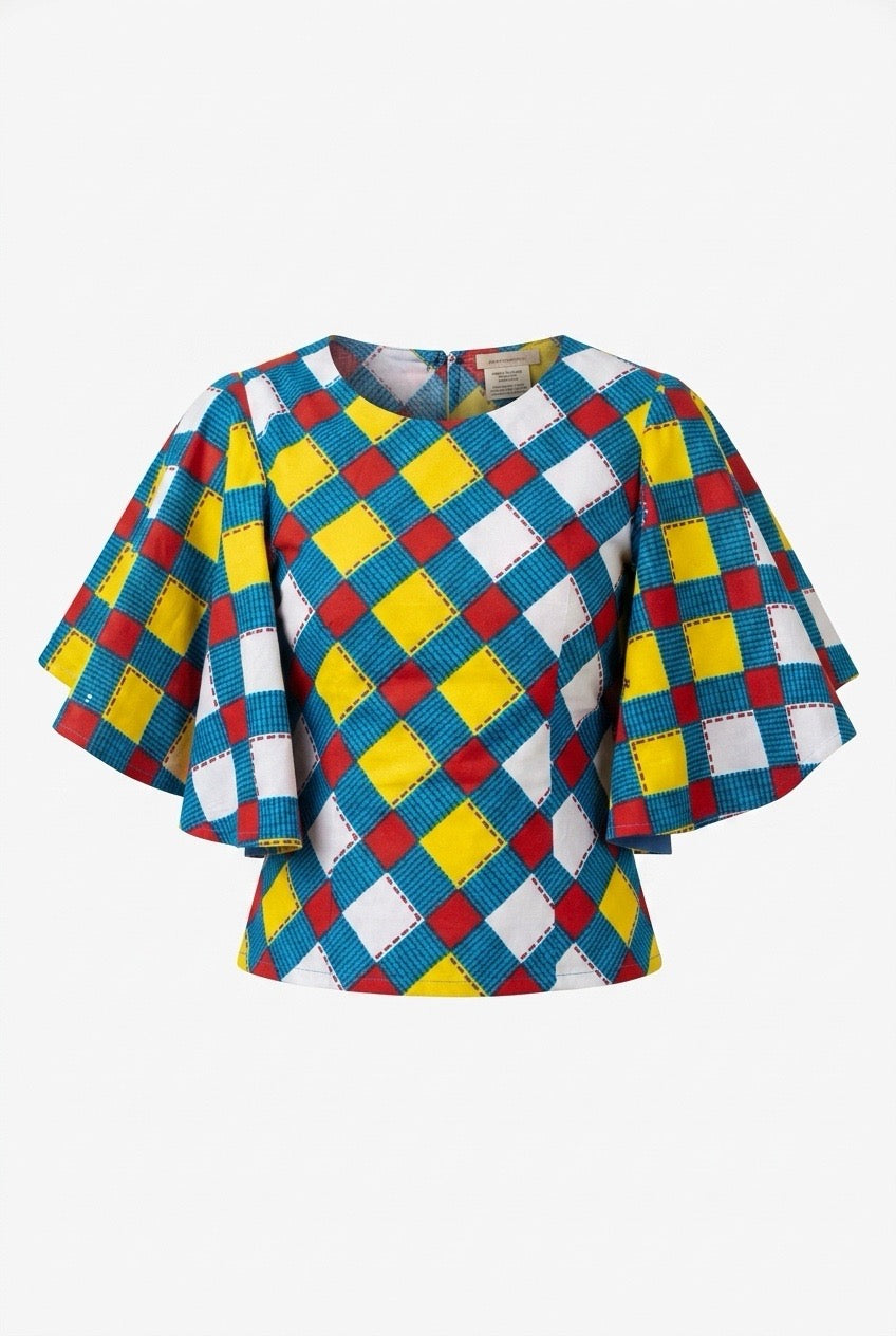 The MARA NOIR Statement Sleeve Top