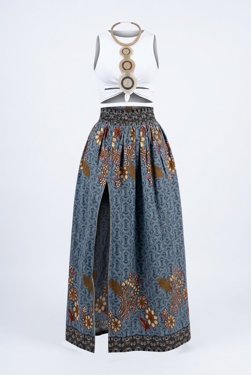 The MARA NOIR Split Maxi Skirt