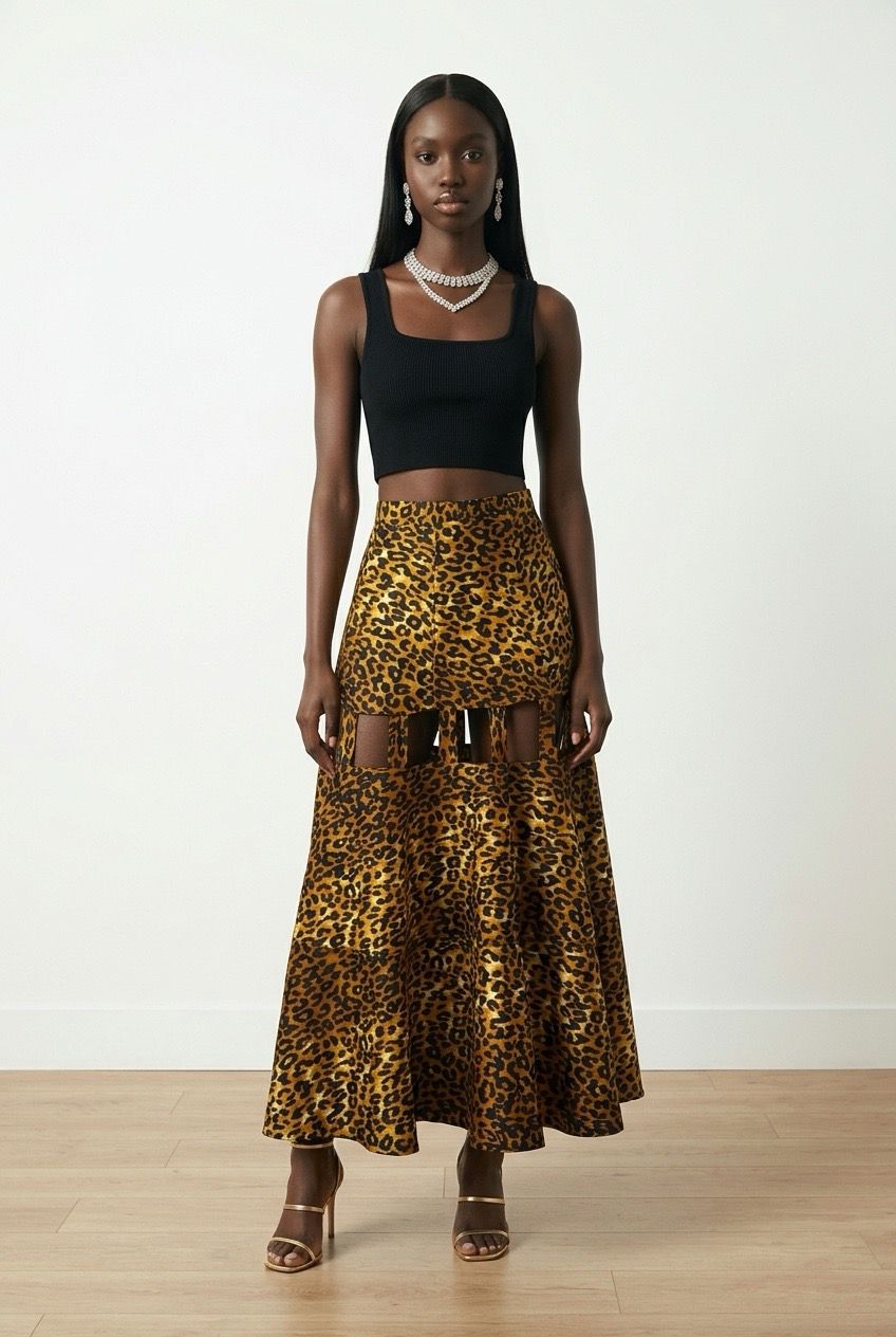The MARA NOIR Wild Elegance Skirt