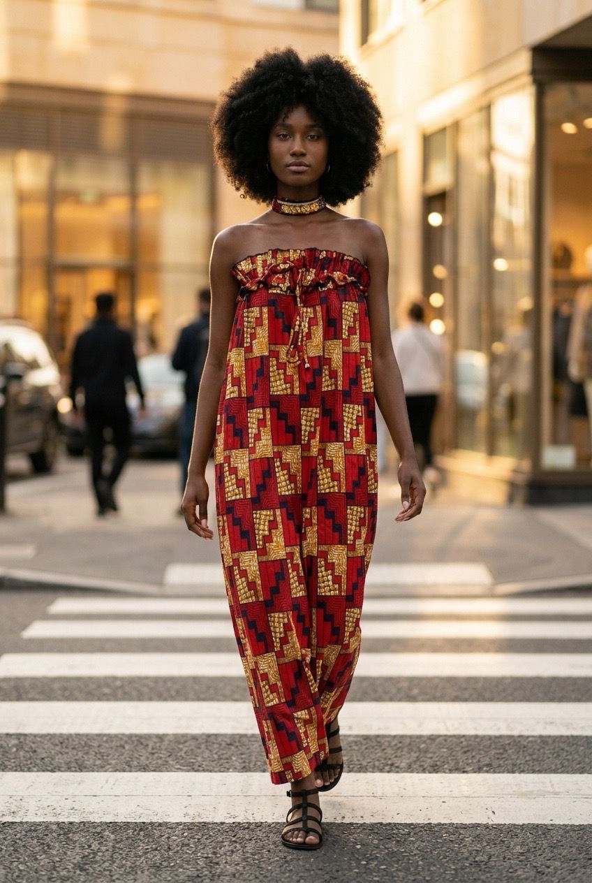 The MARA NOIR Statement Maxi Dress