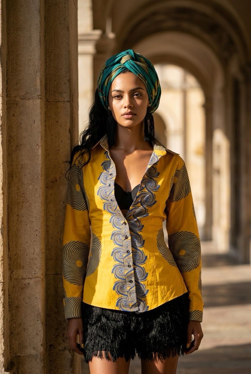 The MARA NOIR Statement Shirt